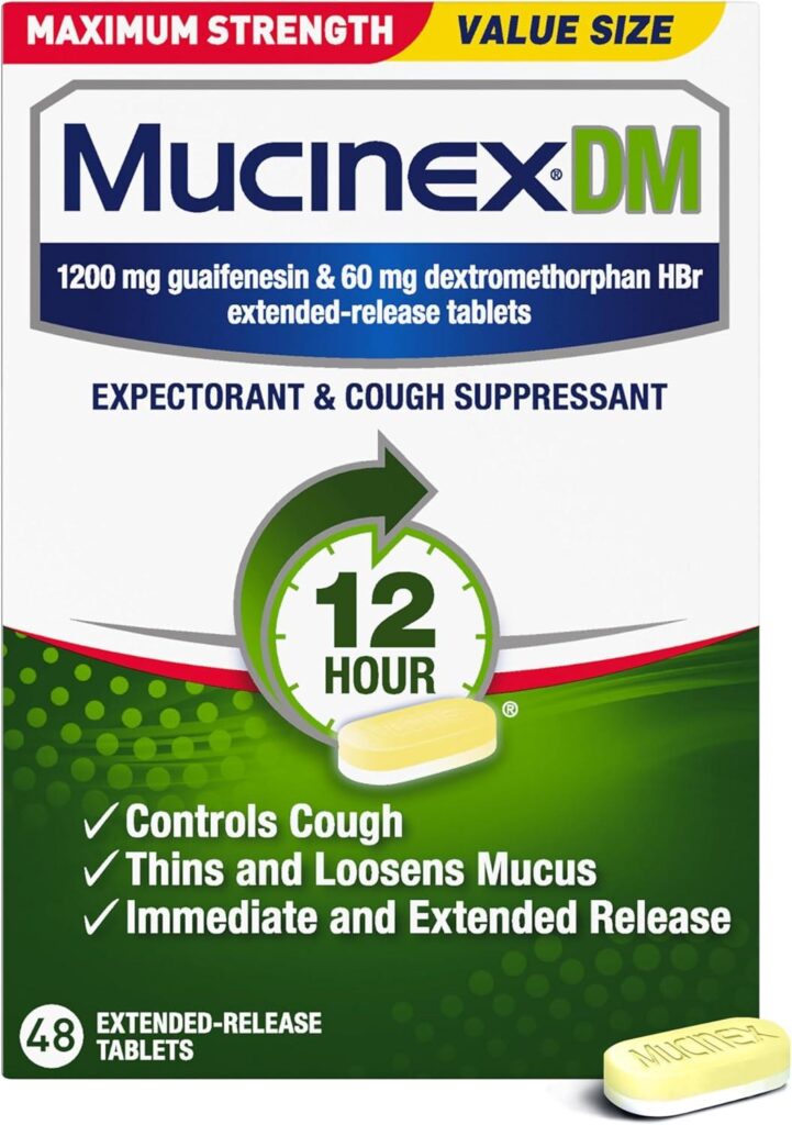 Best Cough Medicine – Mucinex DM 12Hr Maximum Strength Review