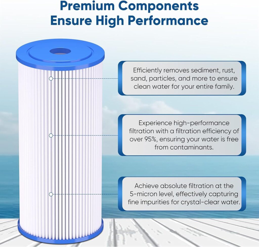 Best Whole House Filter – PUREPLUS Pleated Sediment Filter Review
