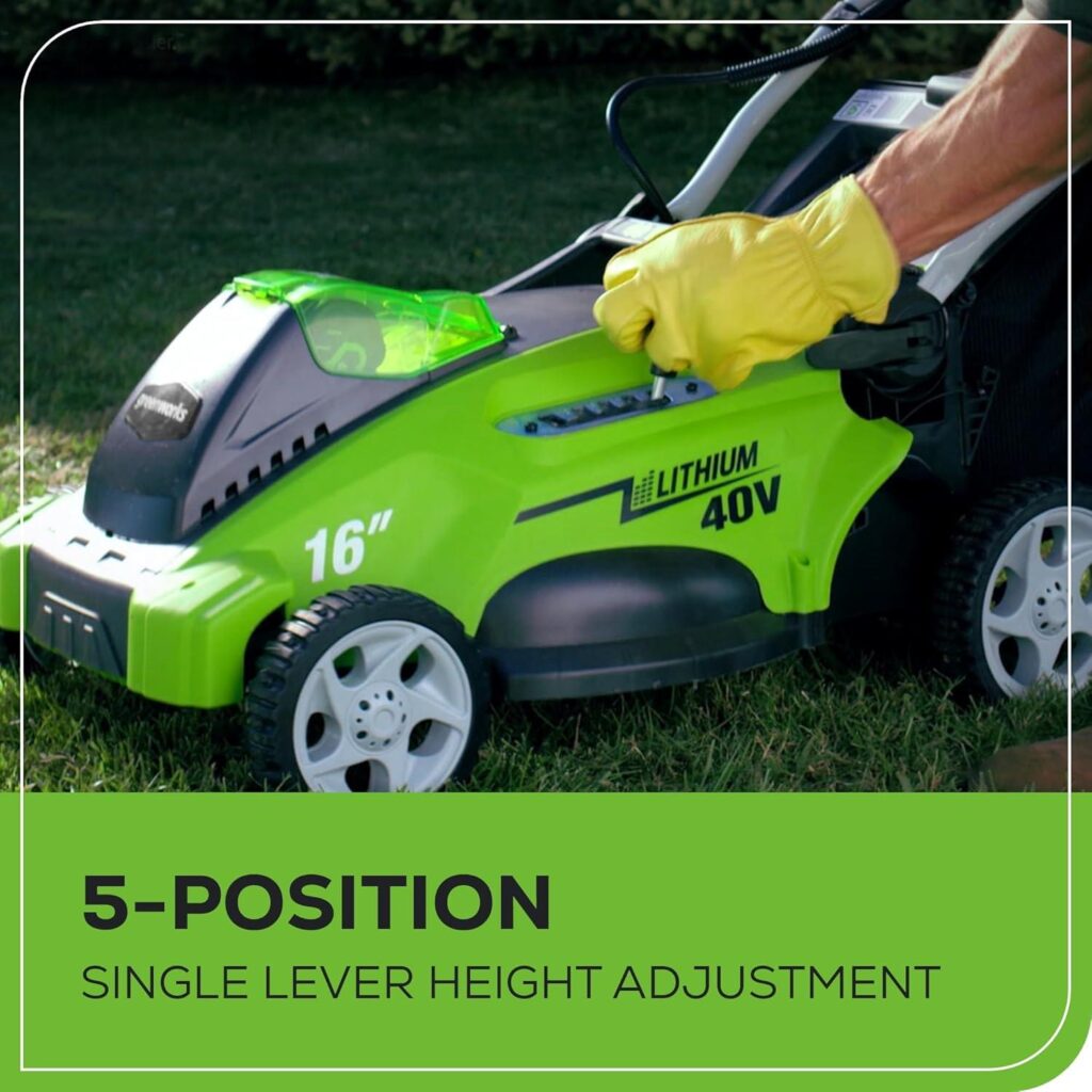 Best Lawn Mower – Greenworks 40V 16″ Cordless Ultra-Light Review