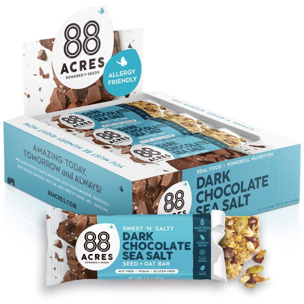 Best Granola Bars – 88 Acres Dark Chocolate Sea Salt Review