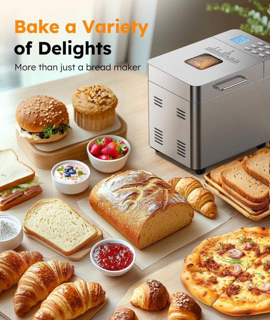 Best Bread Maker – 2LB OSIPOTO Automatic Stainless Steel Machine Review
