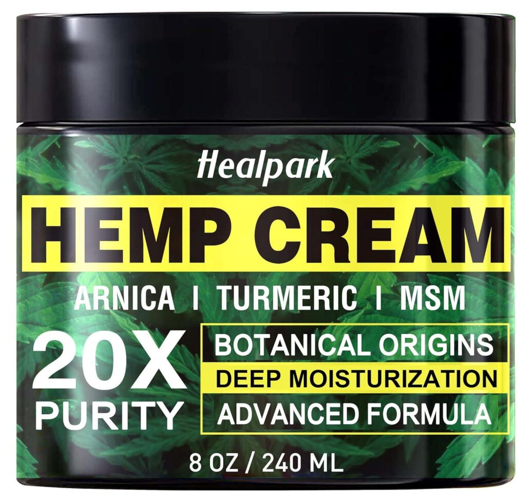 Best Moisturizer – Healpark Hemp Cream 8 fl oz Review