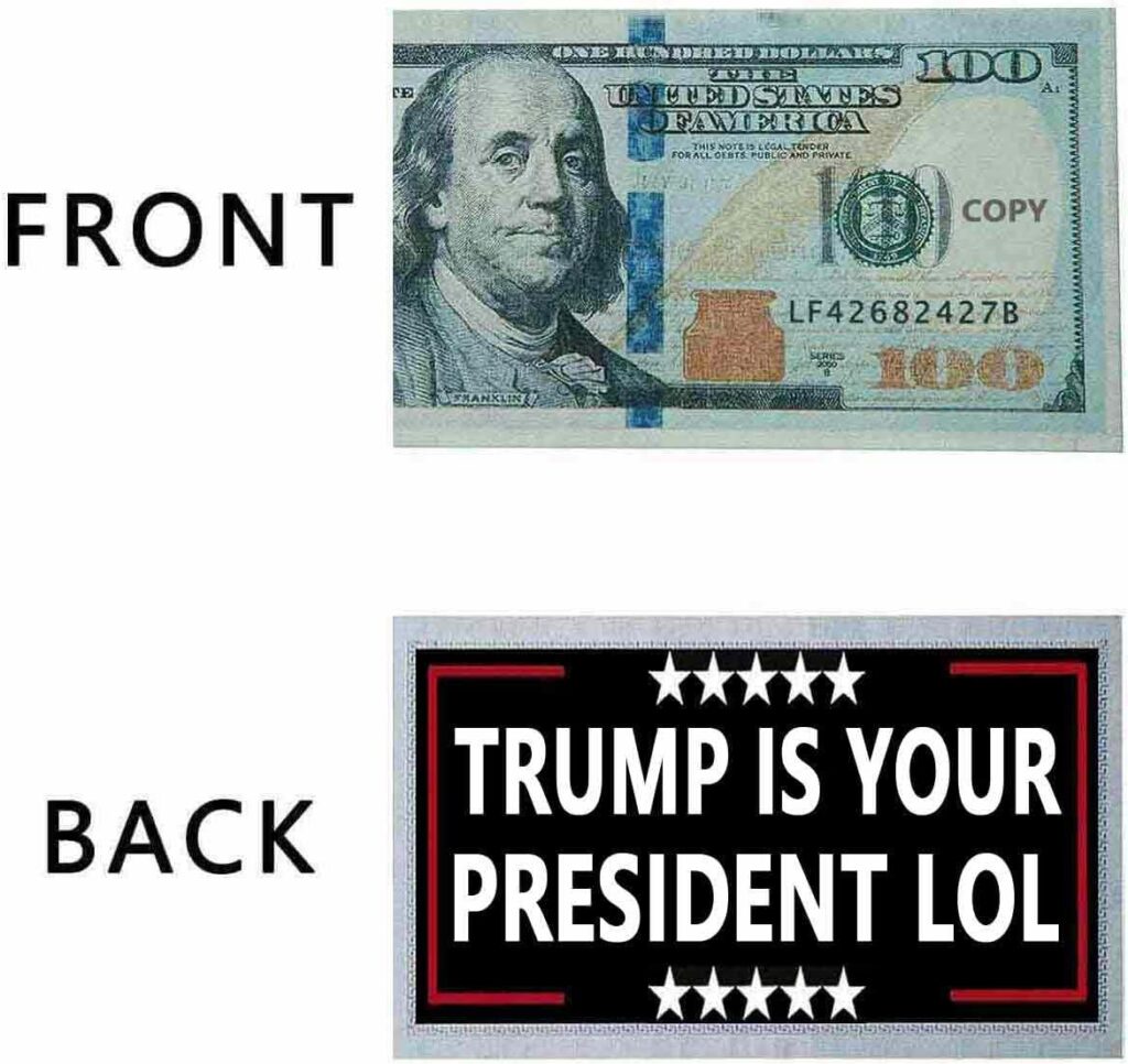 Best Prank Money – 100 Pack Trump is Your President Bills Review