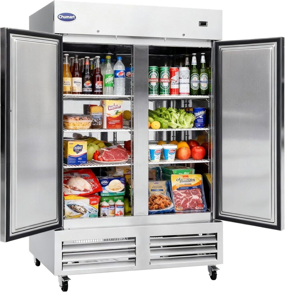 Best Commercial Freezer – 54″ W Stainless Steel Auto-Defrost Review