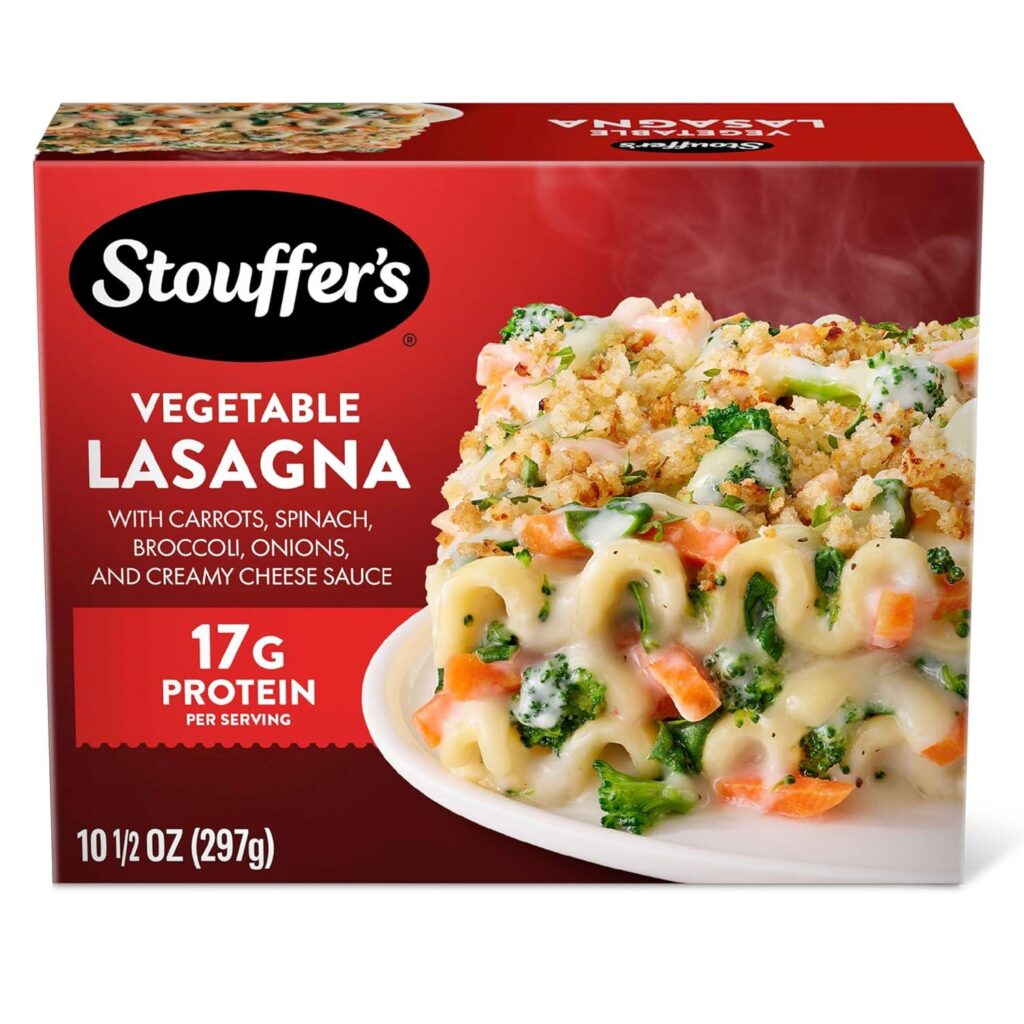 Best Frozen Meal – Stouffer’s Vegetable Lasagna Frozen Meal Review
