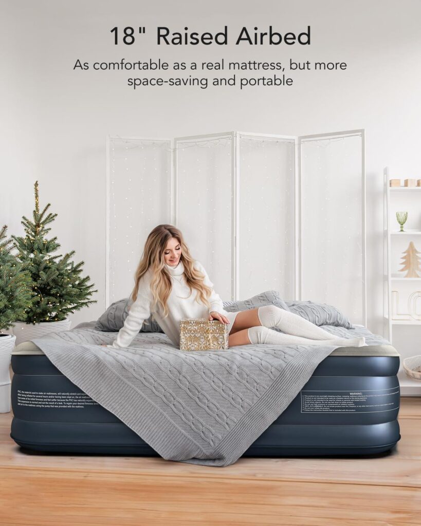 Best Air Mattress – iDOO Queen Air Mattress with Built in Pump Review