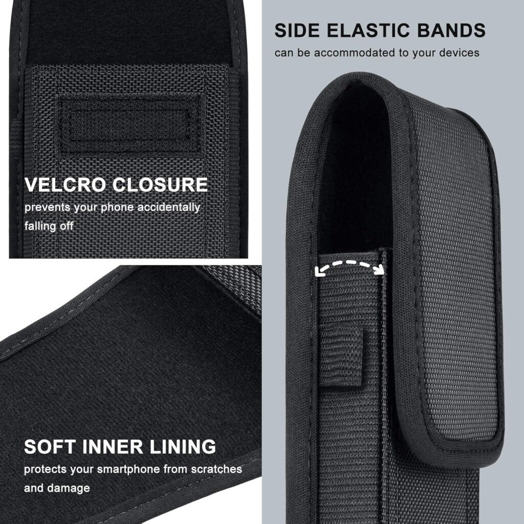 Best Cell Phone Pouch – ykooe Nylon Belt Holster Case Review