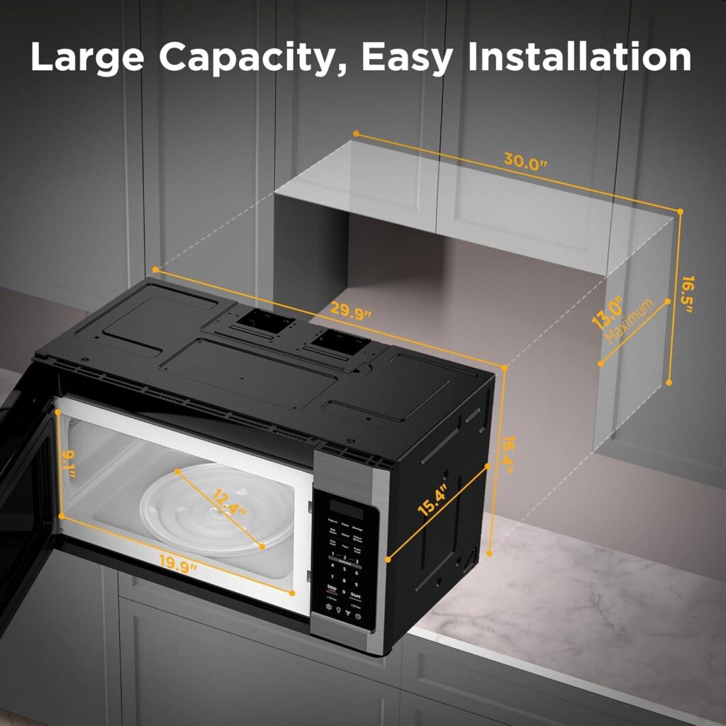 Best Kitchen Range – BLACK+DECKER Over the Range Microwave Review