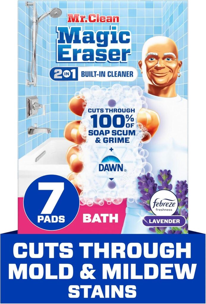 Best Bathroom Cleaner – Mr. Clean Magic Eraser Sponge Review