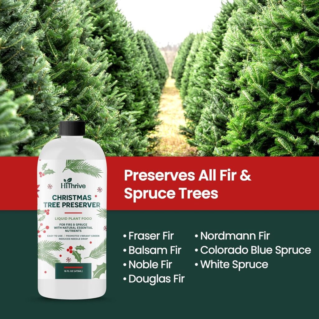 Best Christmas Tree Preserver – 16oz for Fresh Holiday Trees Review