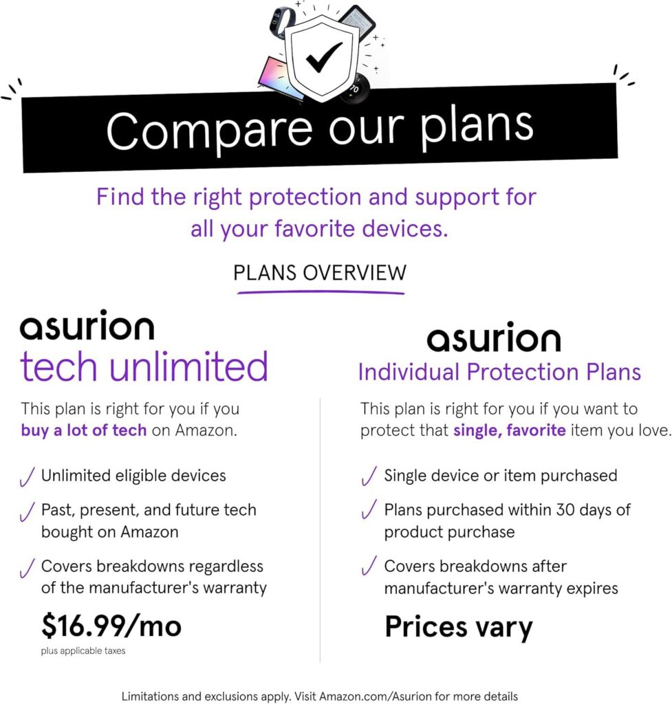 Best Electronics Protection – ASURION 2 Year Plan Review