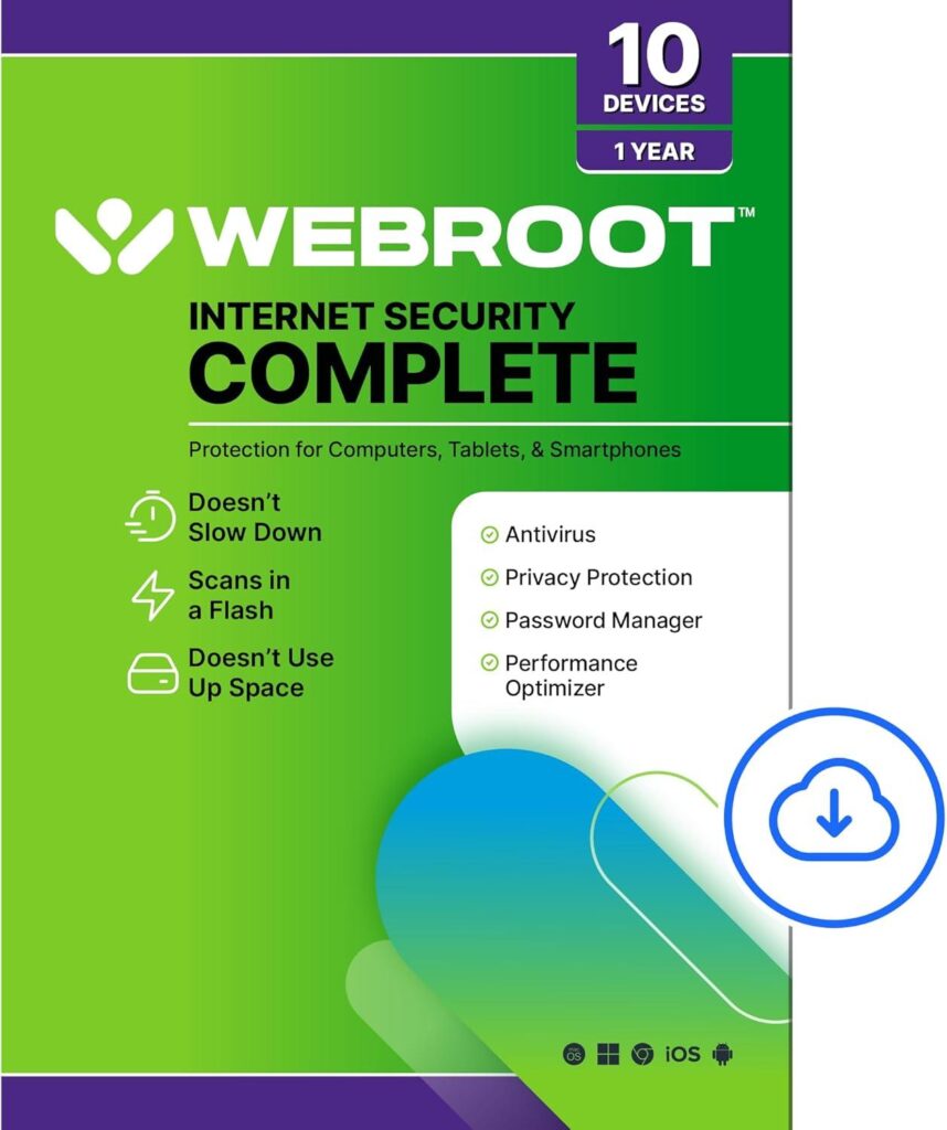 Best Antivirus Software – Webroot Internet Security Review