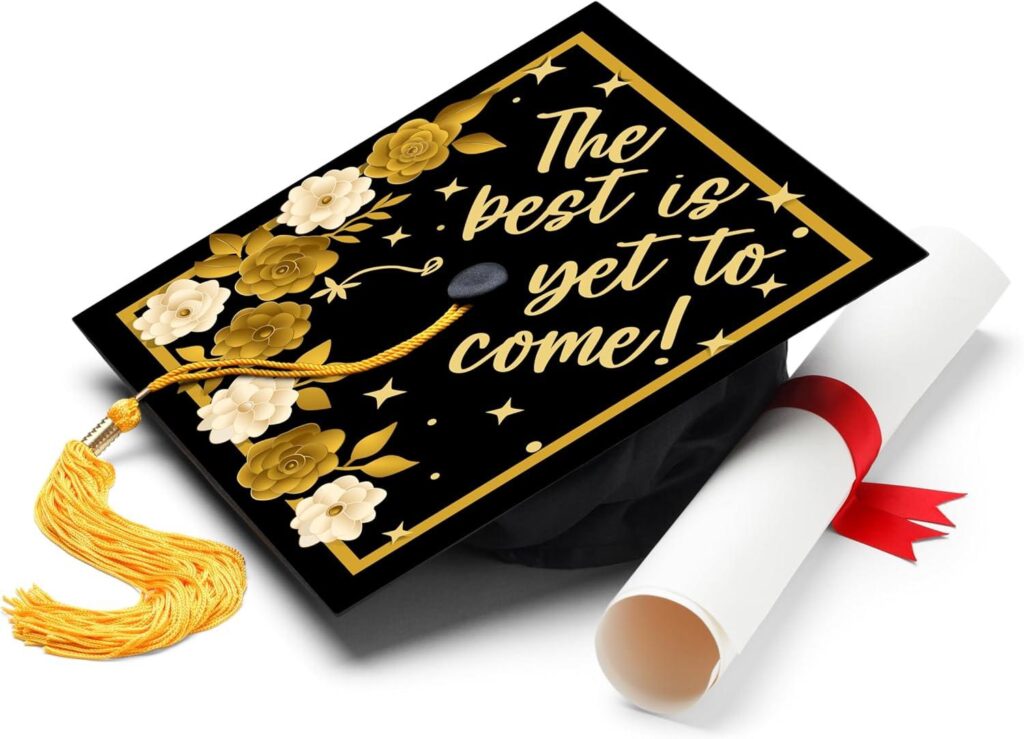 Best Graduation Cap Topper – ADVANSYNC The Best Is Yet to Come Review