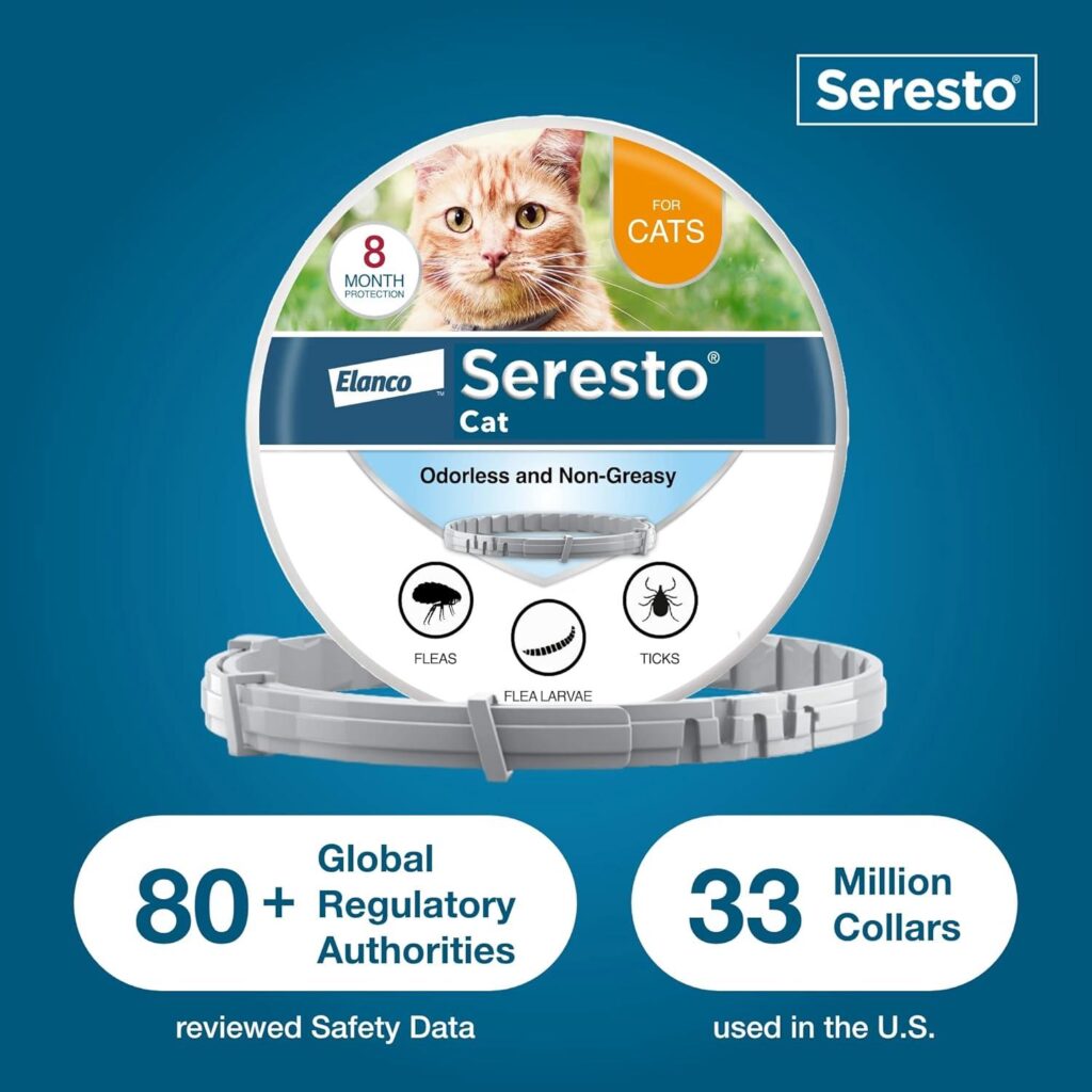 Best Cat Flea Collar – Seresto Cat Vet-Recommended Flea & Tick Review
