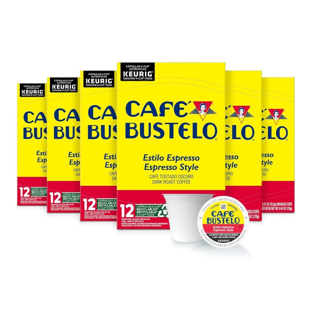 Best Coffee Pods – Café Bustelo Espresso Style Dark Roast Review
