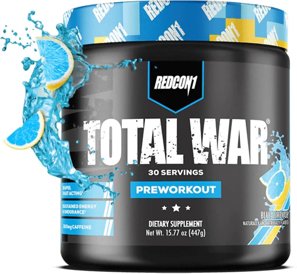 Best Pre Workout – REDCON1 Total War – Blue Lemonade Review
