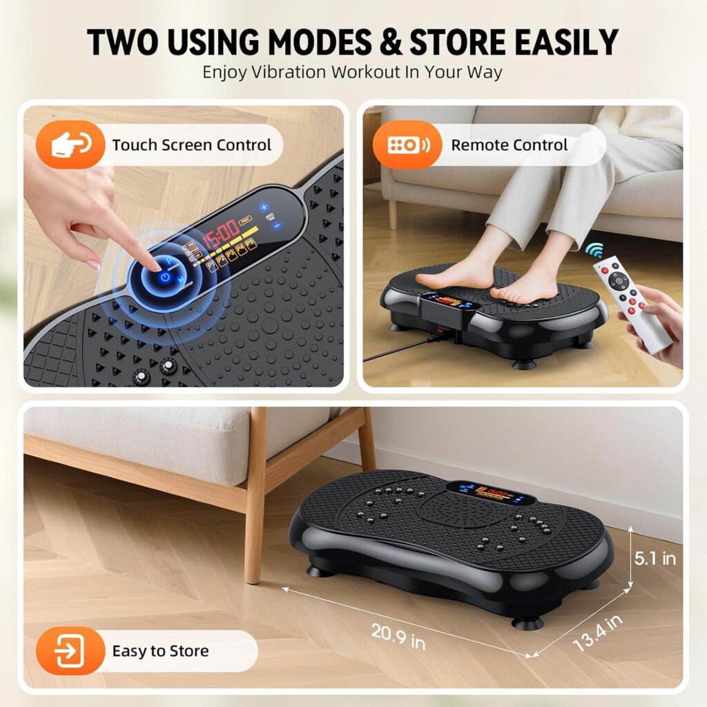 Best Fitness Equipment – Vibration Plate Exercise Machine Review