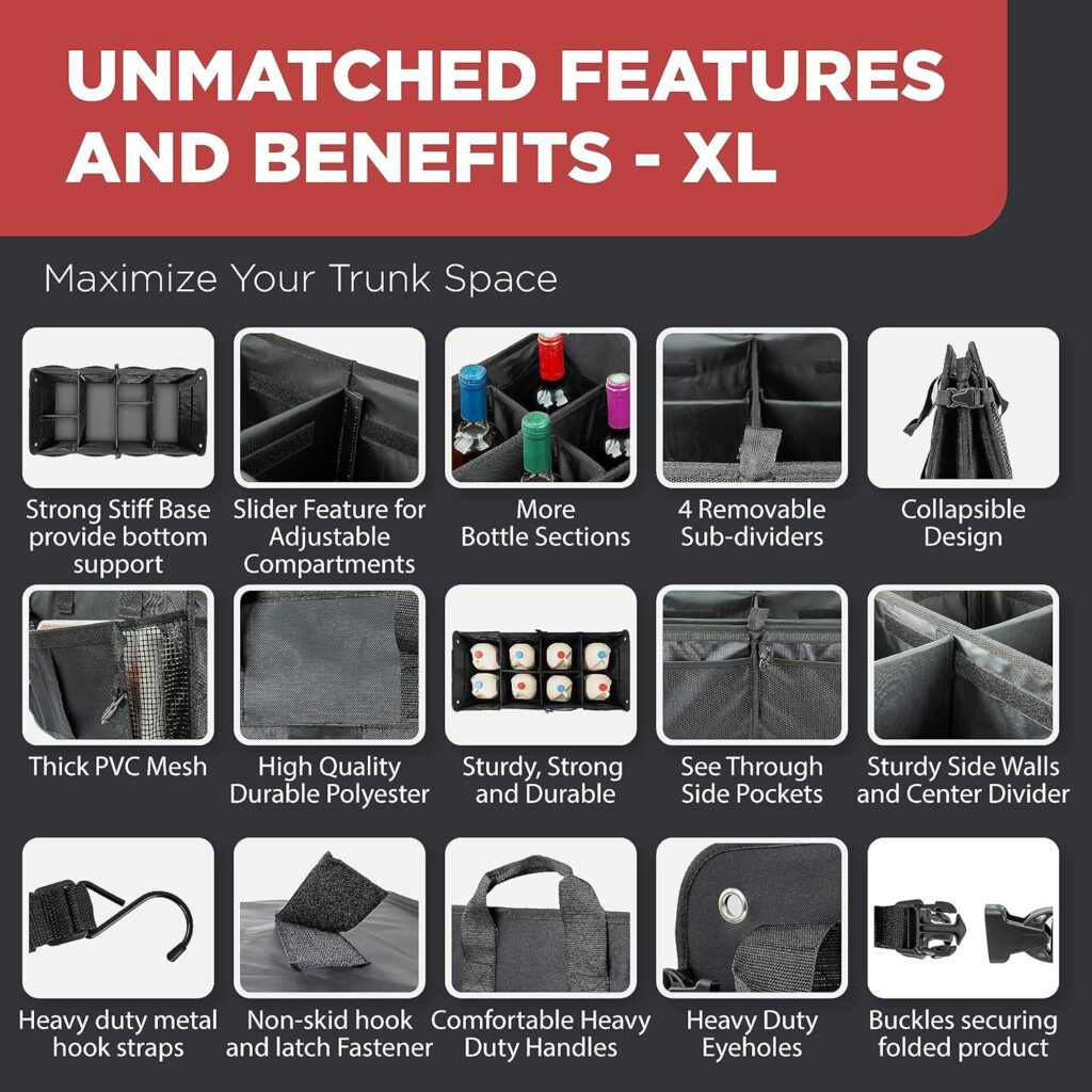 Best Trunk Organizer – TRUNKCRATEPRO XL Premium Cargo Organizer Review