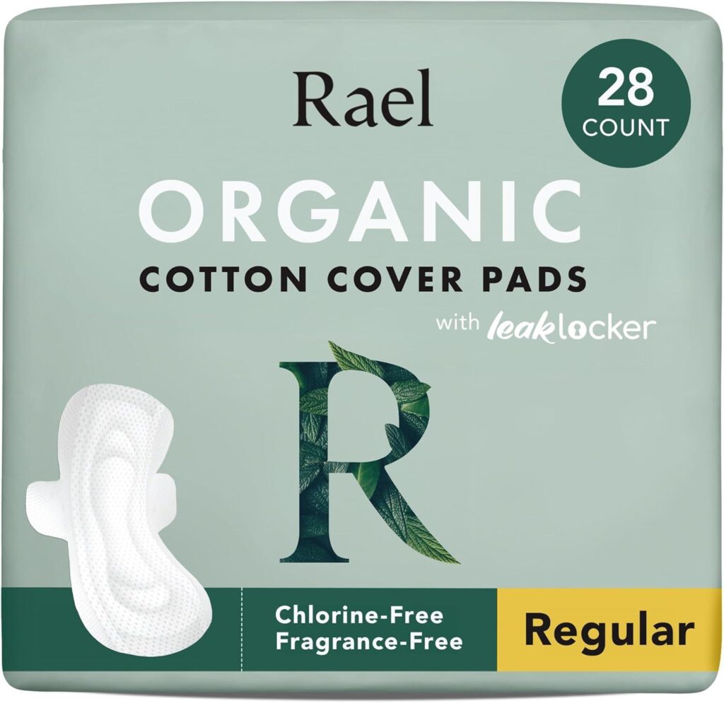 Best Organic Cotton Cover Pads – Rael Regular Absorbency Review