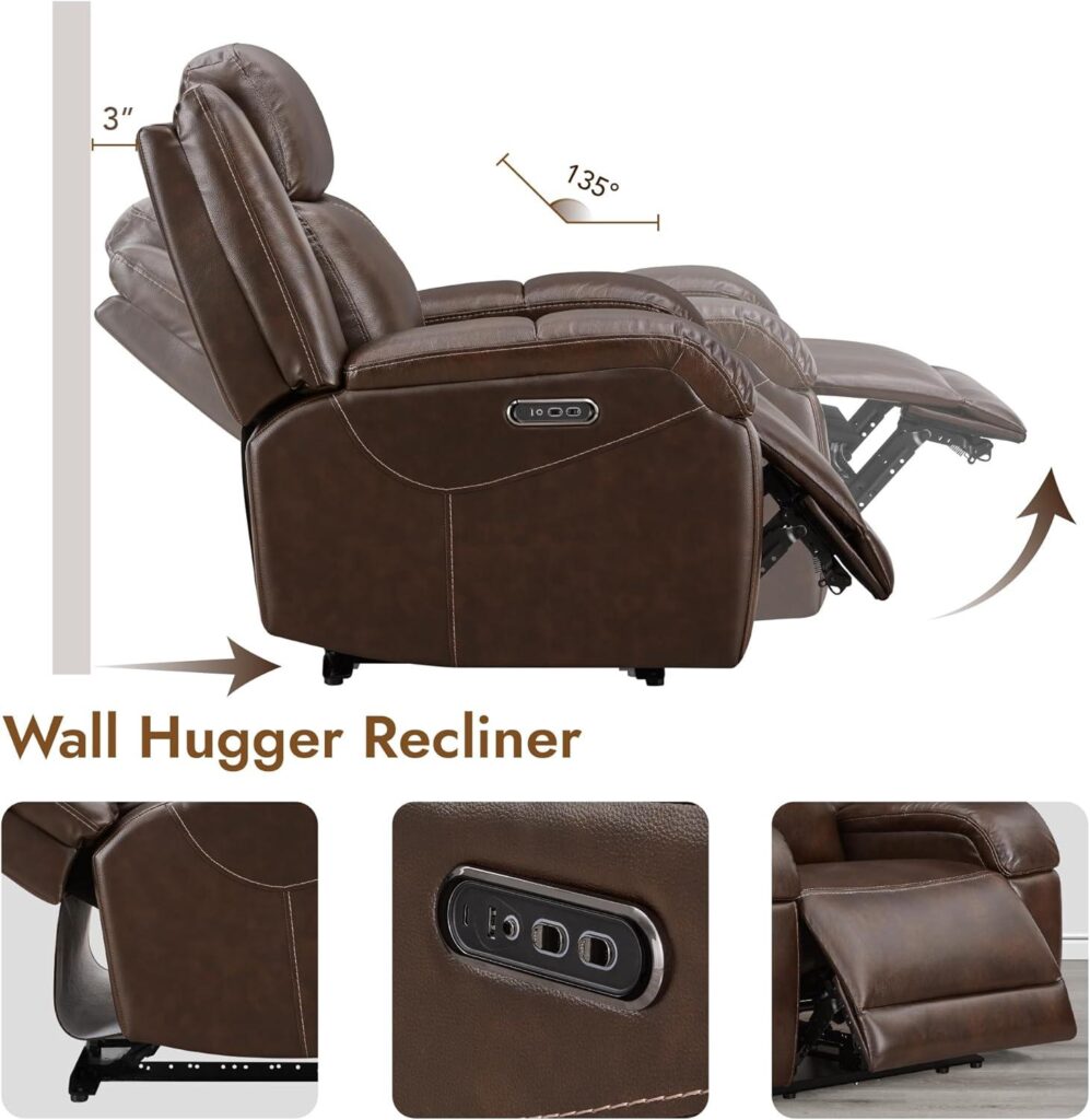 Best Recliner – Watson & Whitely Genuine Leather Power Recliner Review