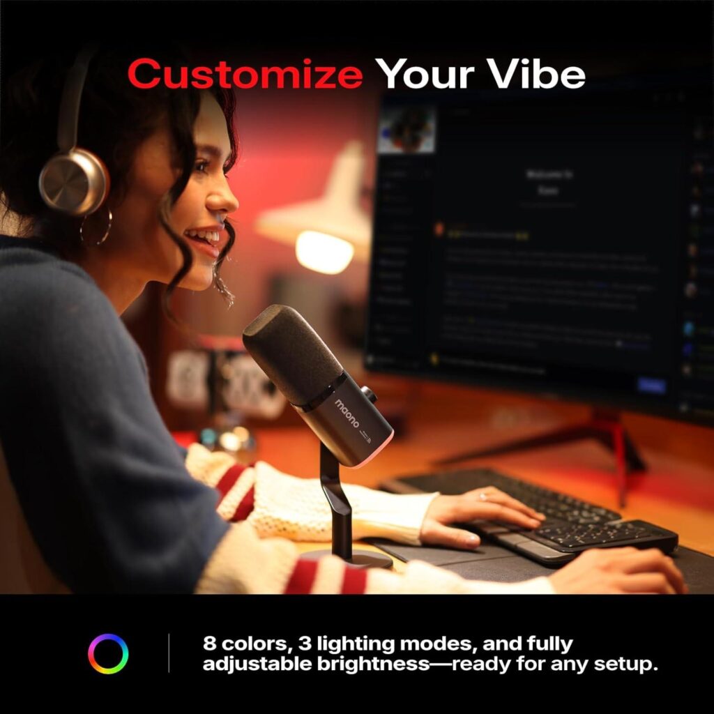 Best Microphone – MAONO PD100W Wireless/USB Gaming Mic Review