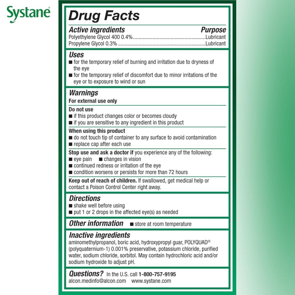 Best Eye Drops – Systane Ultra Lubricant Eye Drops Review