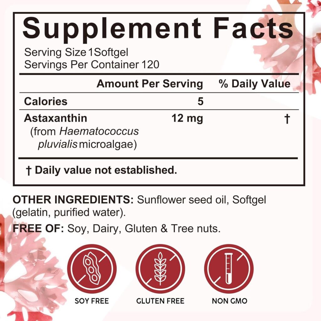 Best Antioxidant Supplement – FANSHI Astaxanthin 12mg Softgels Review