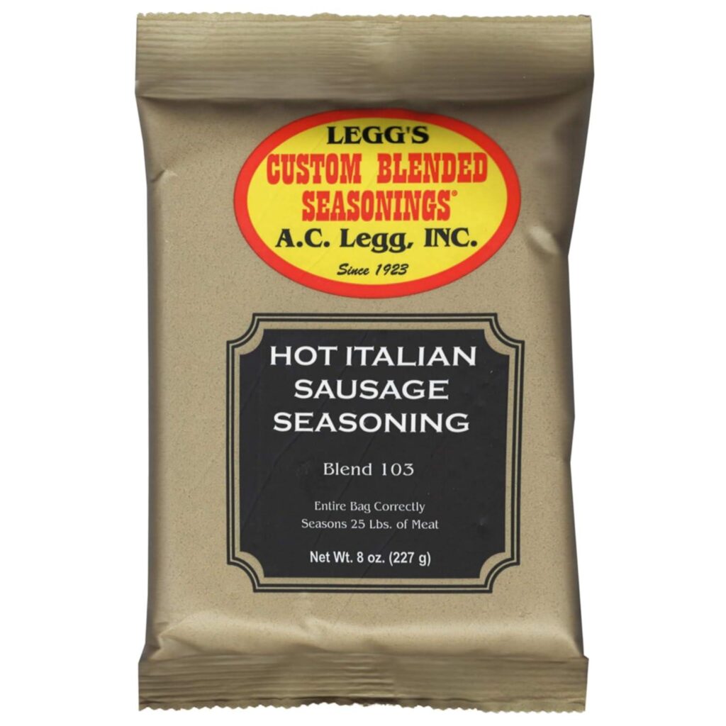Best Italian Seasoning – A.C. Legg Hot Sausage Seasoning Review