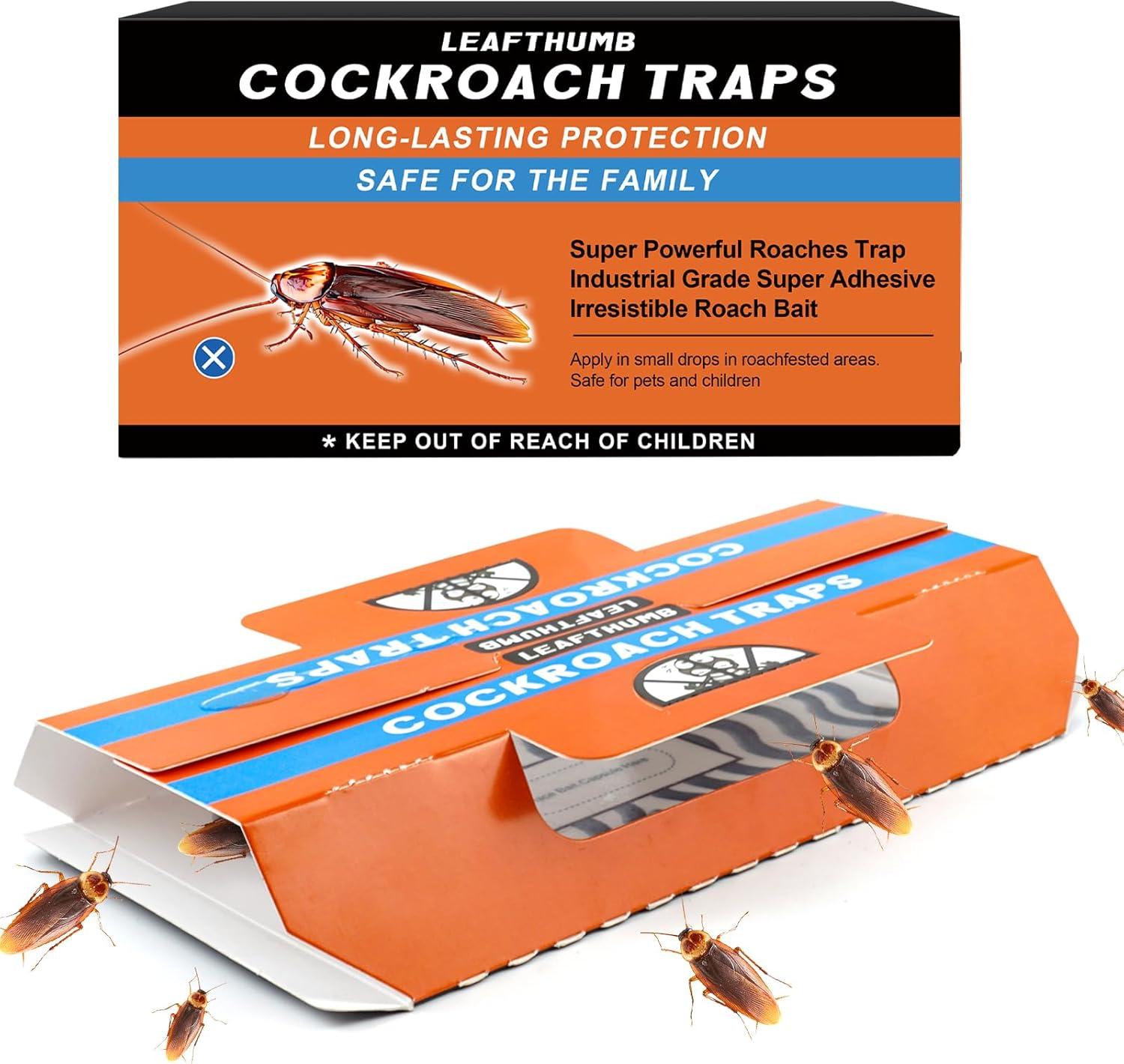 Cockroach Showdown: Tested Traps With Long-Lasting Ammonia… Smart Home Use!