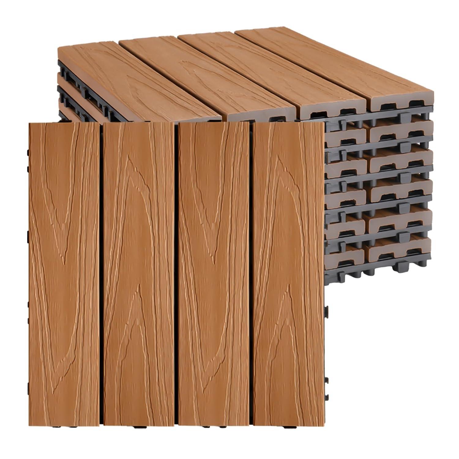 Compared Decking: Surprising Insight - Tough, Waterproof Famobay Tiles Showdown