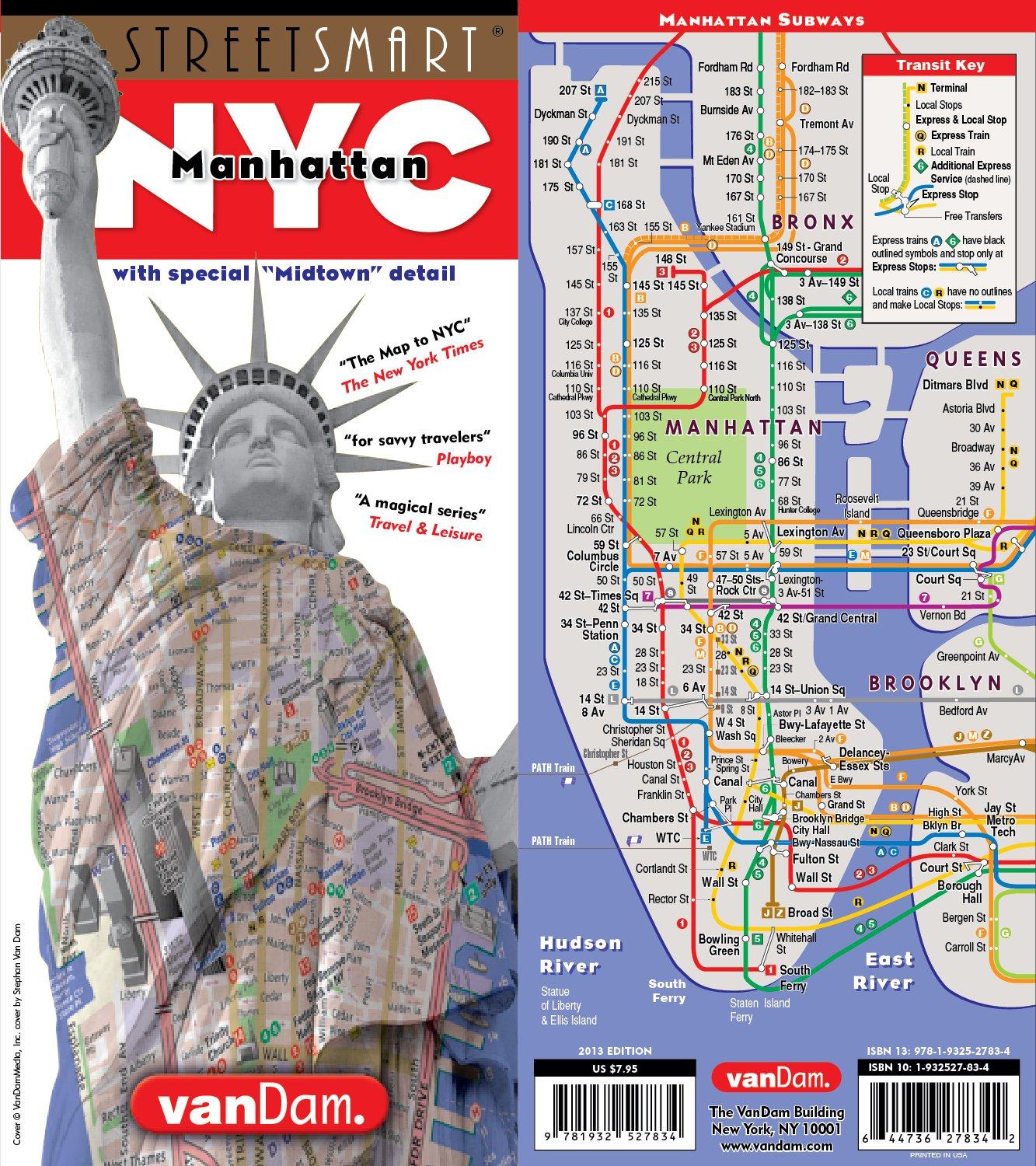 StreetSmart NYC vs. VanDam: Tested Pocket Map Showdown...Surprising NYC Find!