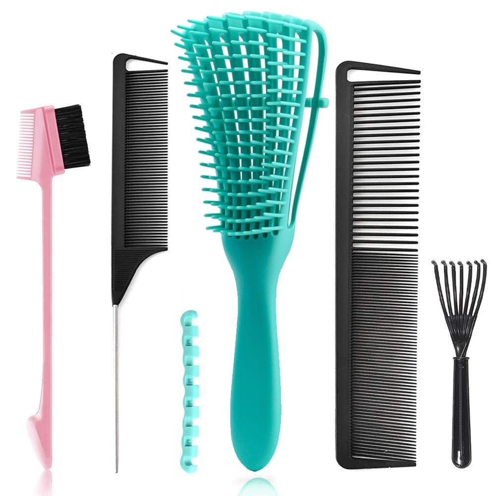 Versus Test: 5-Pc Brush Set Unpacked for Black Hair… Surprising Results!