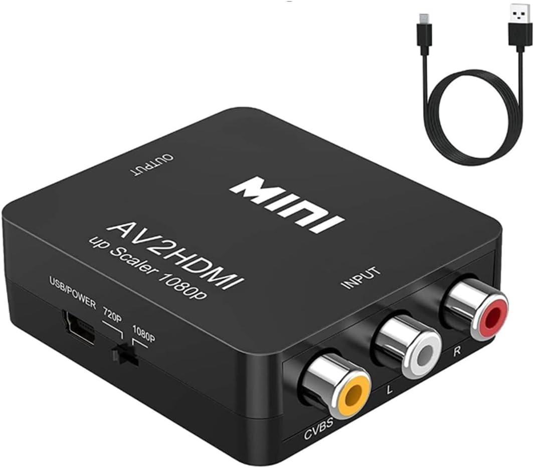Surprising HDMI Upgrade: AV to RCA Converter Tested for Clear Resolution