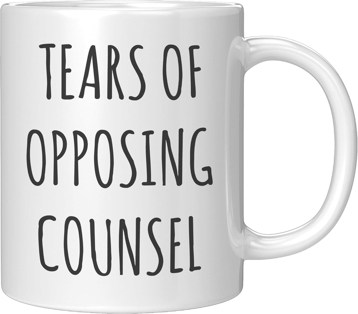 Funny Lawyer Mug Versus Academic Wisdom... Showdown