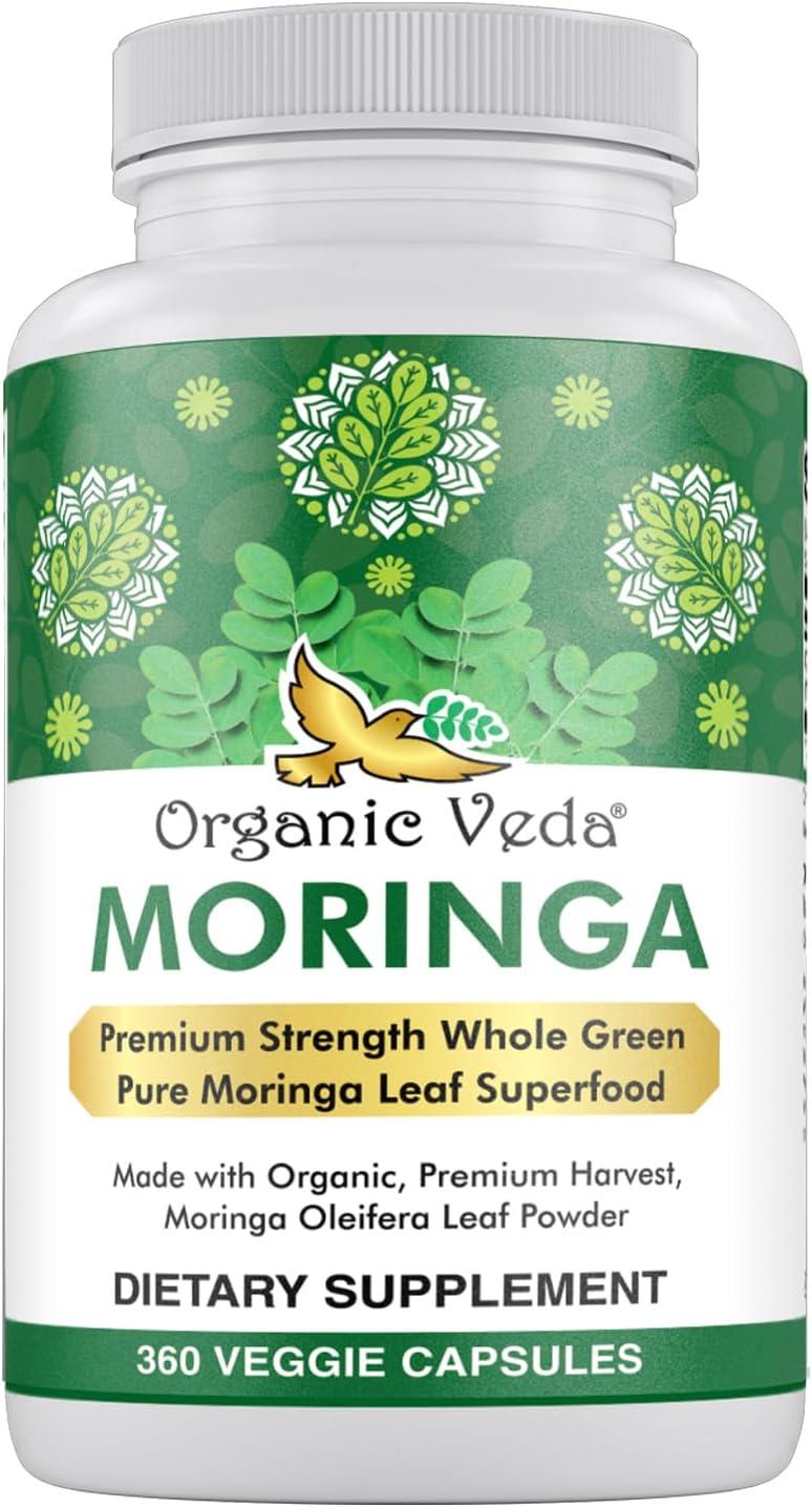 Organic Moringa Power Showdown: 360 Capsules vs. True Nutrition!