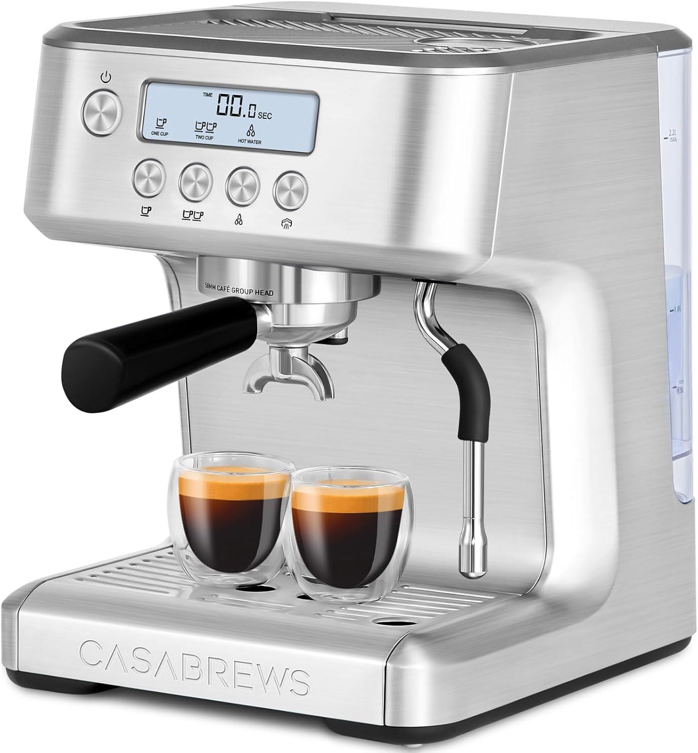 Surprising espresso test: CASABREWS ultra-machine... vs. frother perfection!