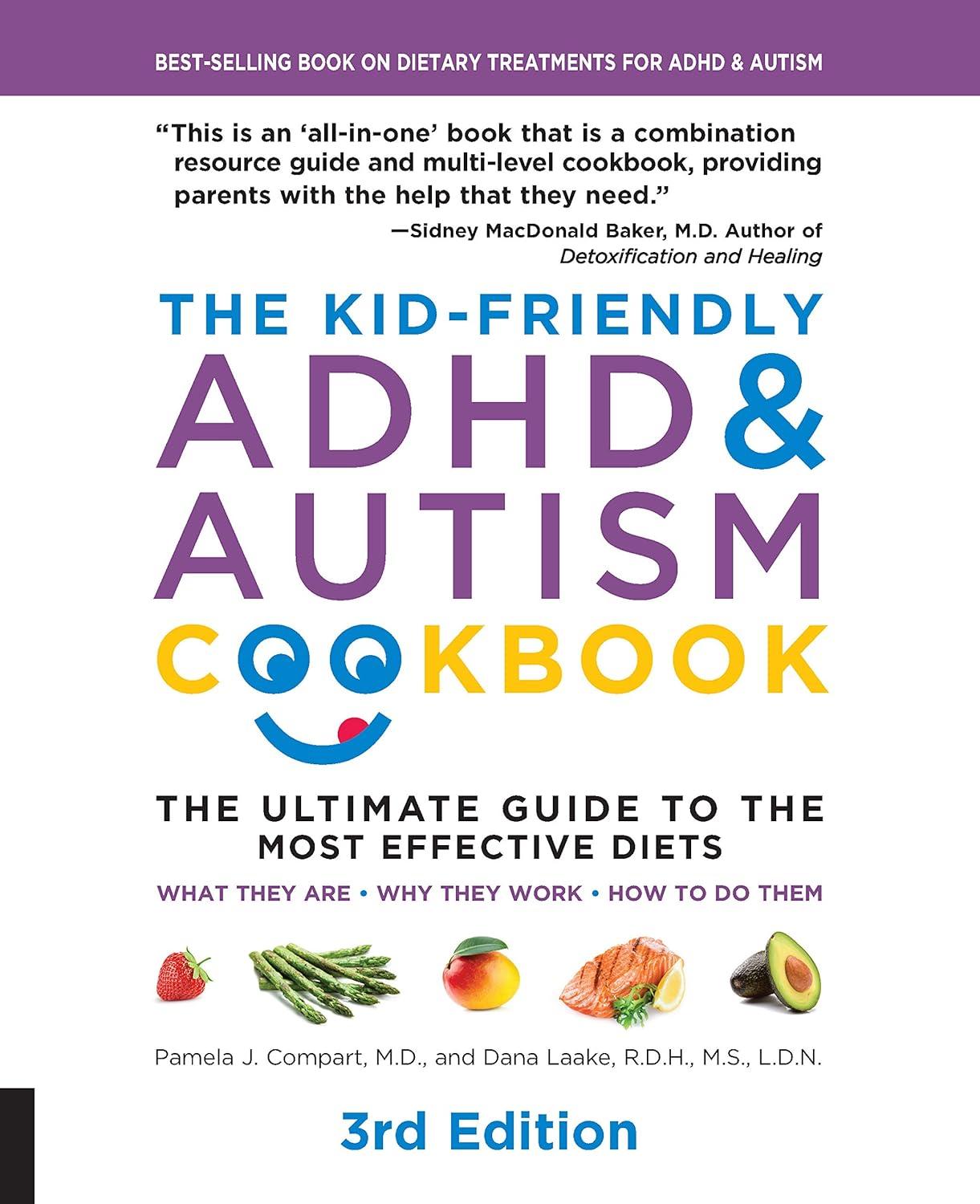Compare diets: Surprising insights from tested ADHD/Autism cookbook