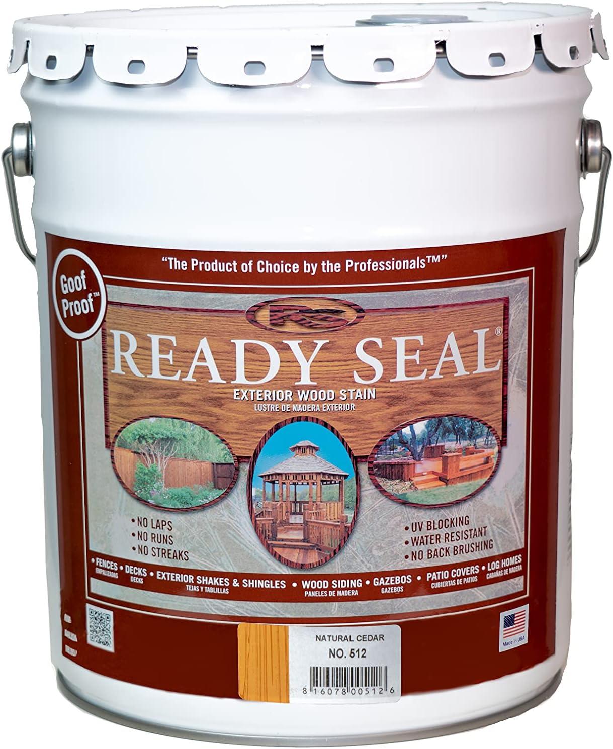 Ready Seal vs. Trend: Tested Cedar Pail Stain—Natural Beauty, Superior Protection… Tired of drafts? (Seasonal)