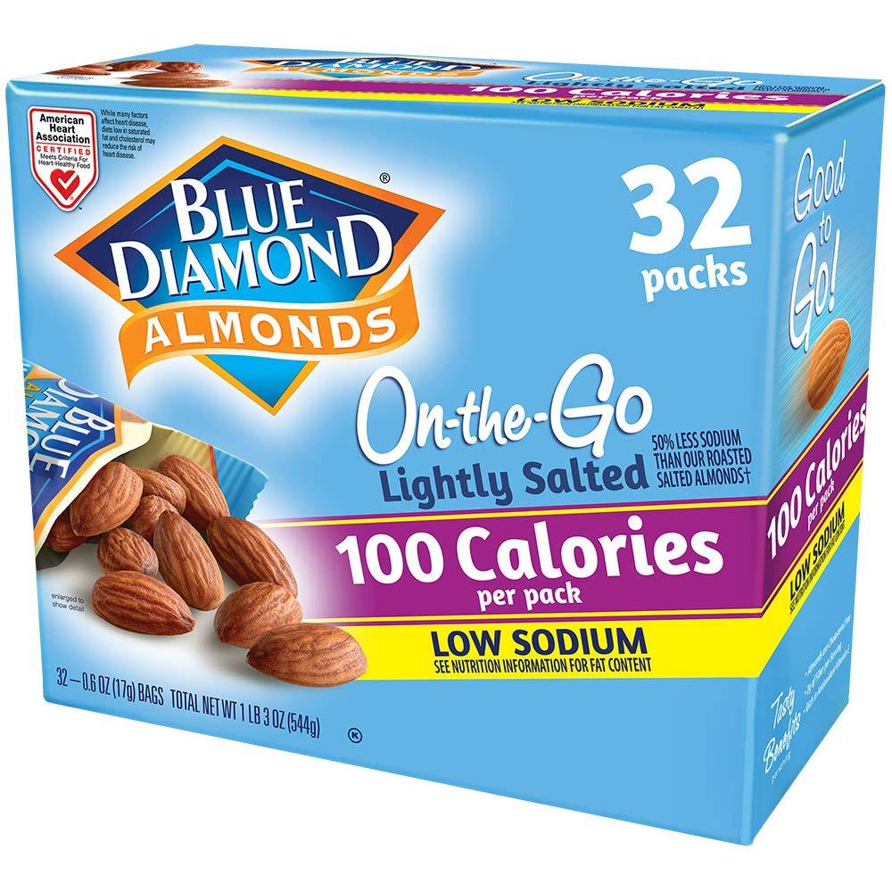 Blue Diamond Almonds vs Snack Trend: Tested, 100 Cal Low-Sodium Joy
