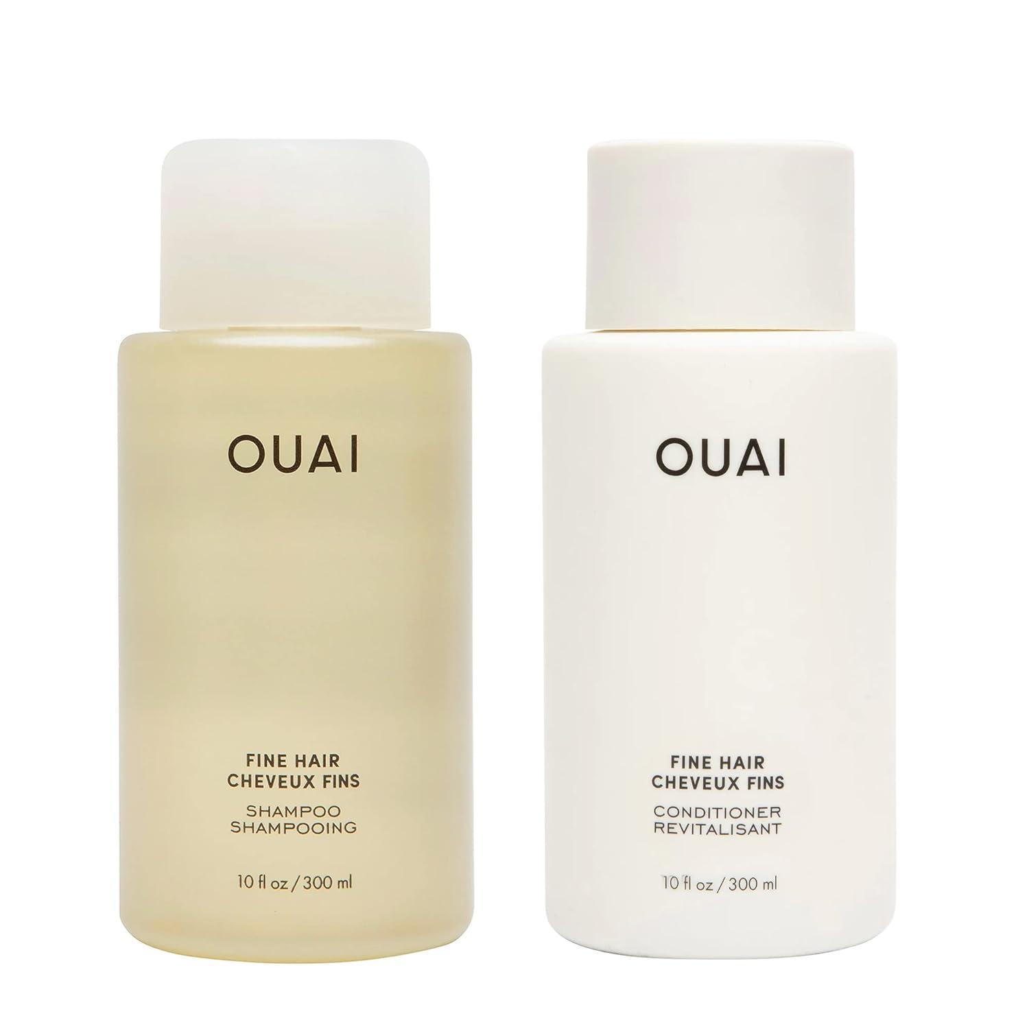Keratin vs. Marshmallow Roots: Surprising Fine Hair Showdown...OUAI Set vs. Needs