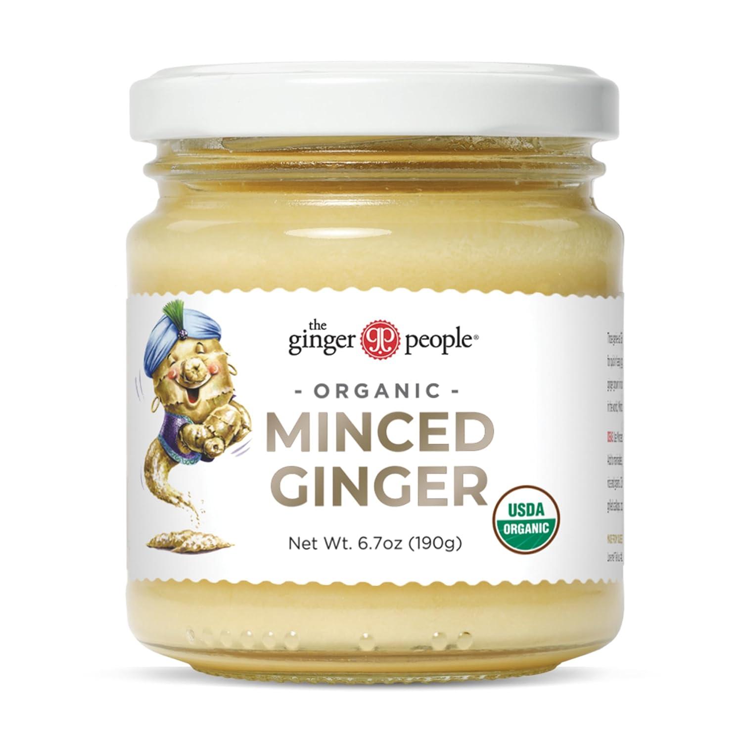 Organic Ginger Minced Versus Tested Benefits...Seasonal Insight!