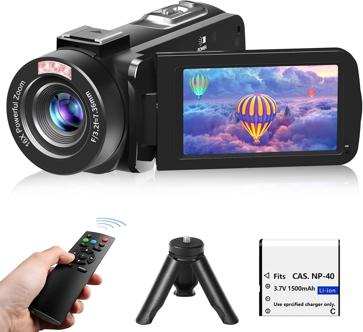 Tested: 1080P Camcorder Versus Vlogger’s Dream – Full HD, Infrared, 18X Zoom