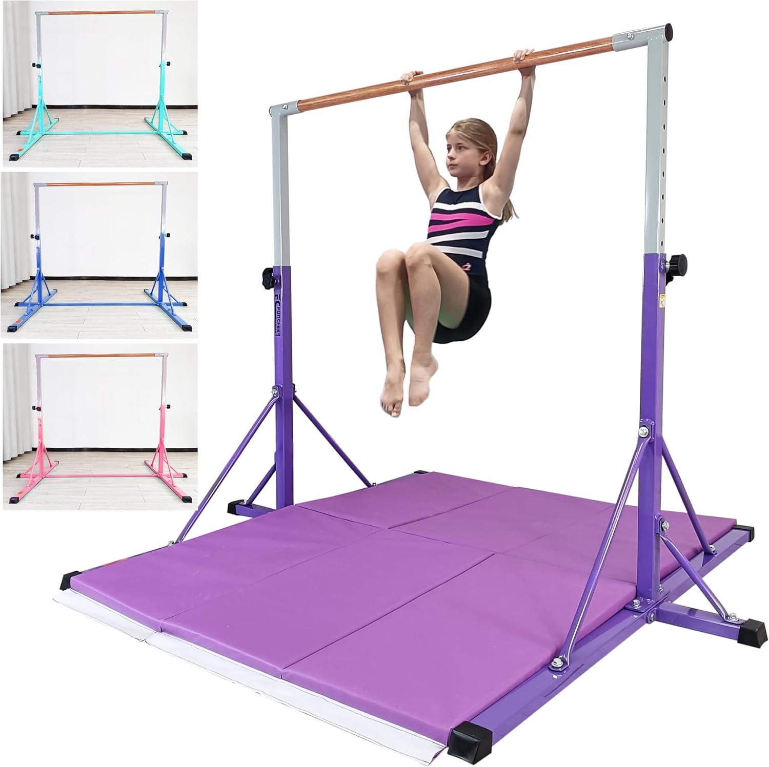 Elite Gymnast's Dream Bar: Tested Stability, 12 Heights… Unbeatable!