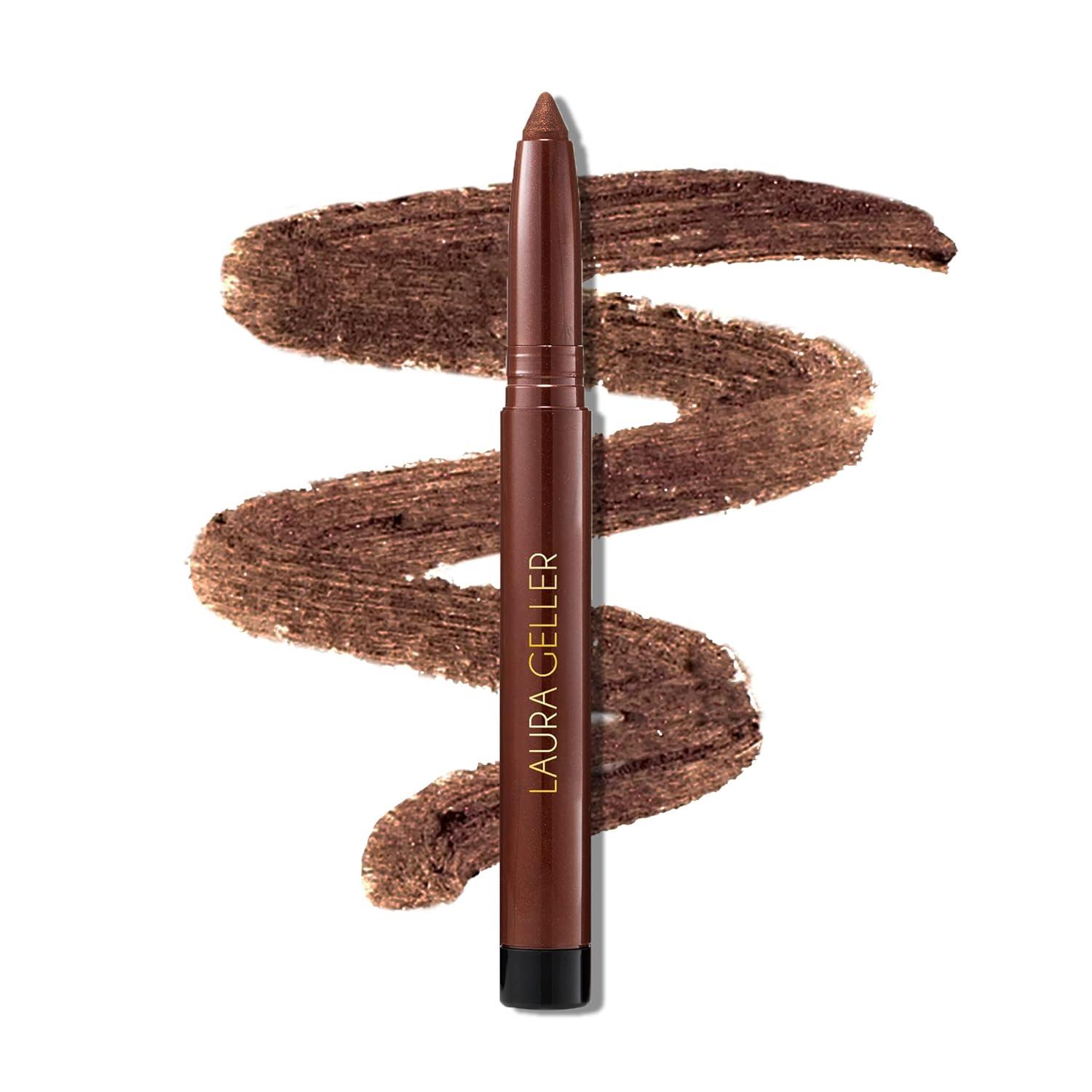 Versus Kohl Eyeliner Vs Caffeine Pencil: Blended, Dark Brown Showdown