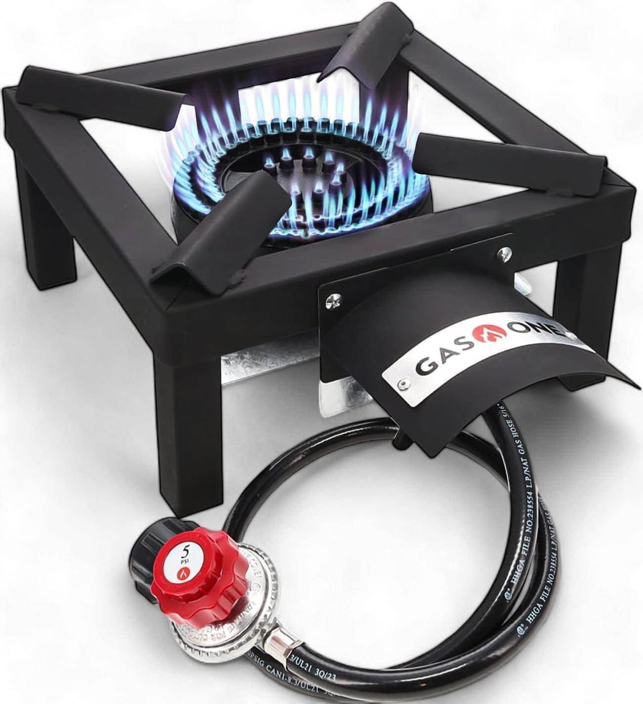 GasOne Burner vs. Competitor: Tested Heat Shield, Tailgating Insight