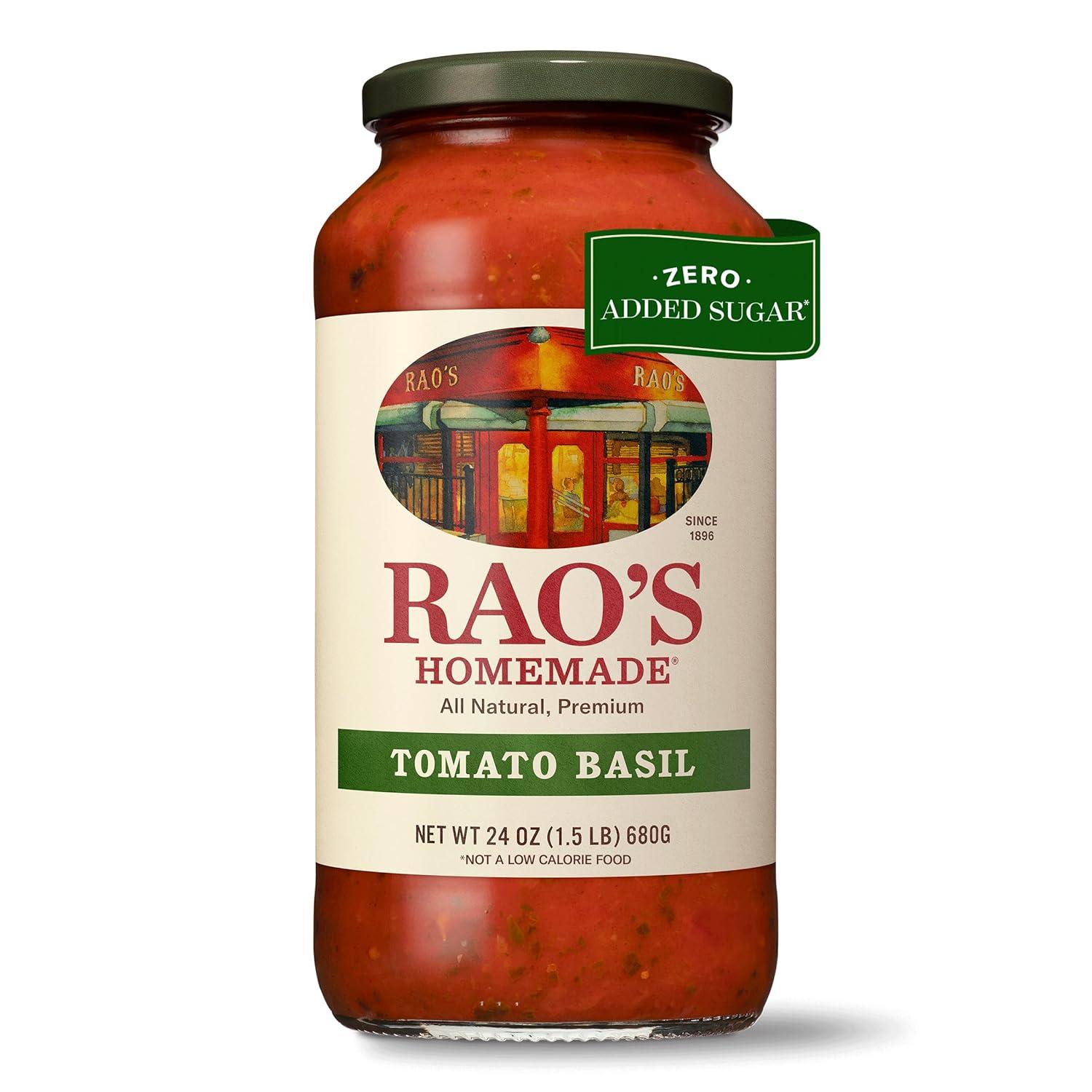 Surprising Insight: Rao's Keto Sauce Versus Italian Tomato Basil… Test 24oz Quality!