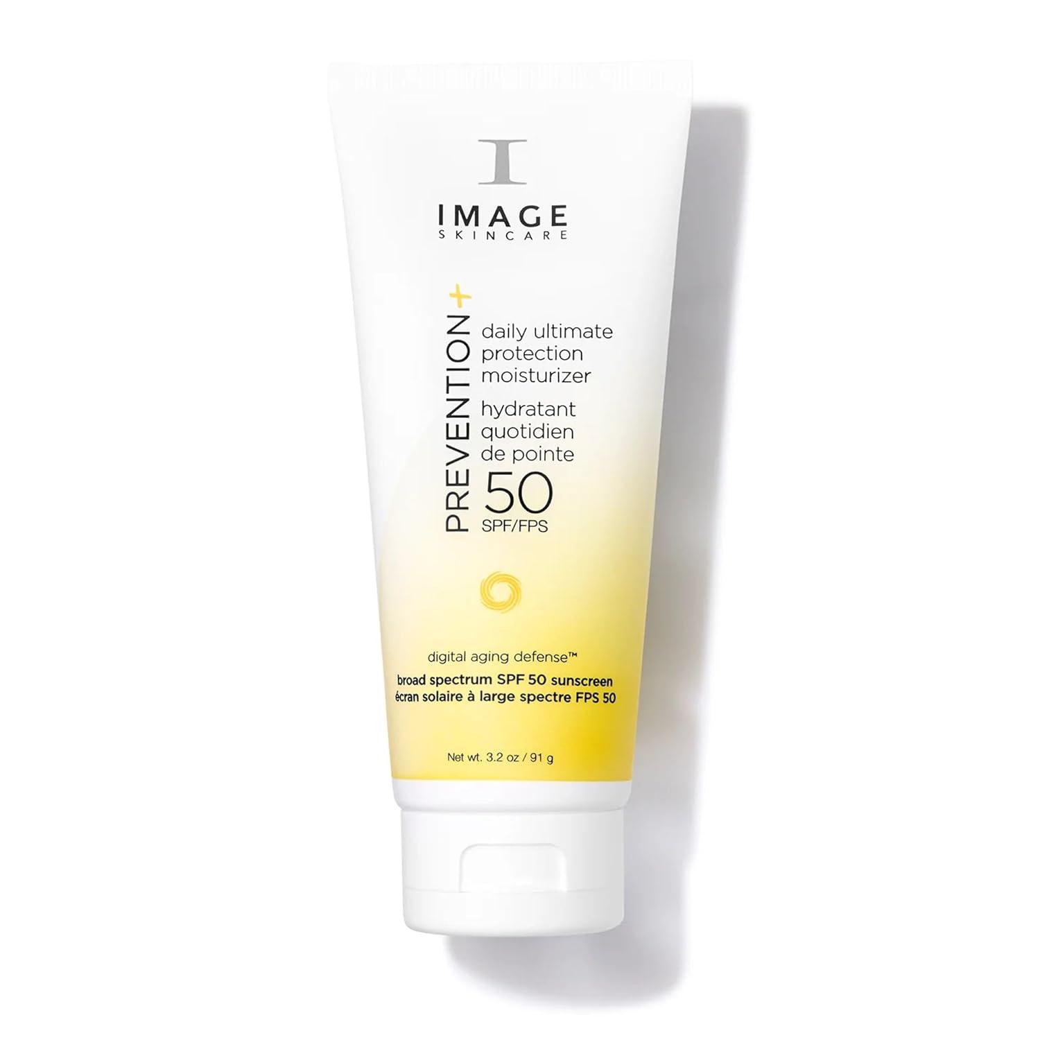 PreVENTION+ SPF 50 vs. Surprising White Cast: Image Moisturizer Showdown