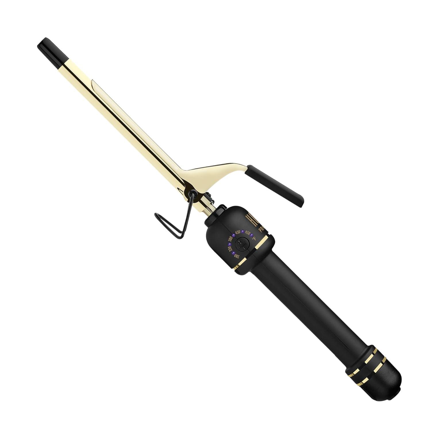HOT TOOLS: 24K Gold Curling Iron Showdown – Extended Barrel vs. Clamp… Tested for Tight Curls