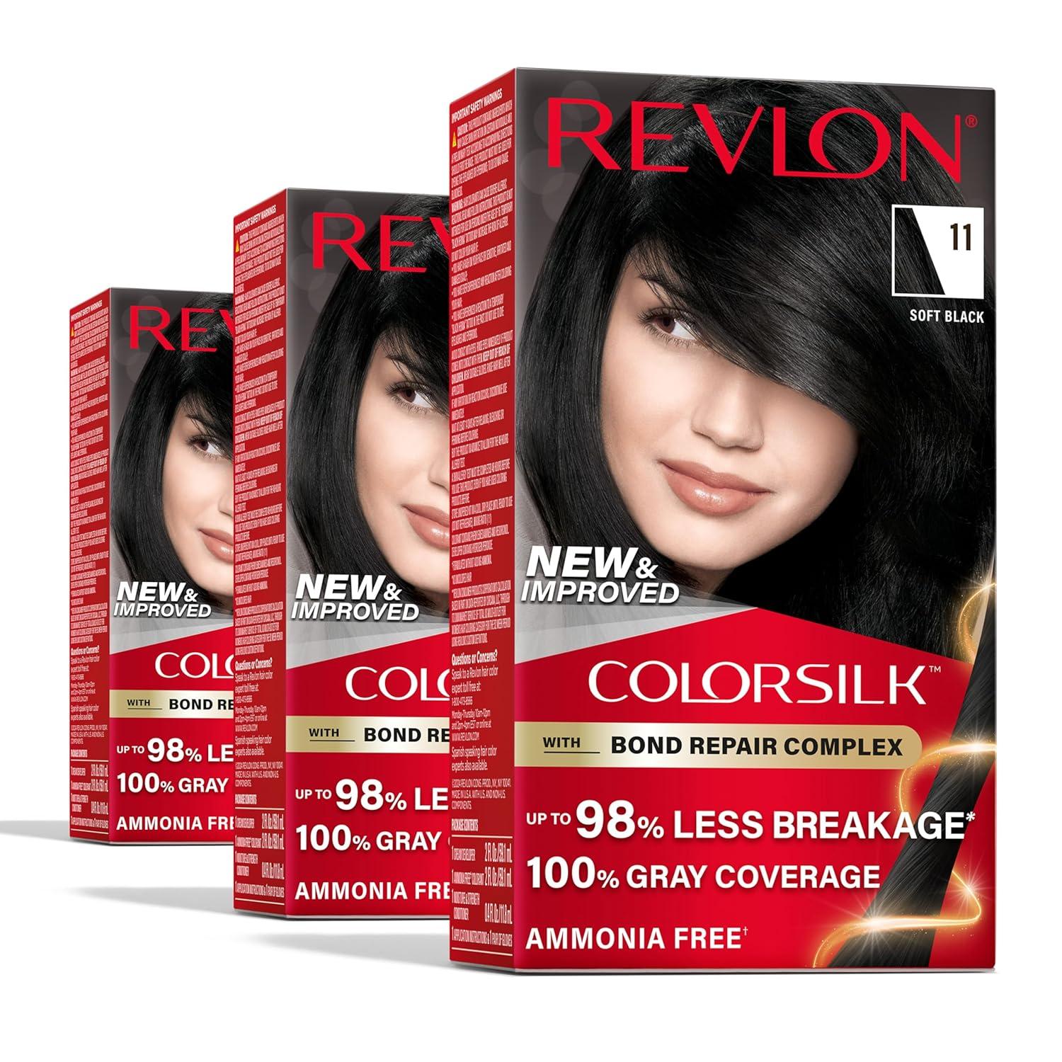 Revlon ColorSilk vs. Black Bond: Tested Hair Color, Vegan Keratin, Soft Black Shocking Coverage Update!