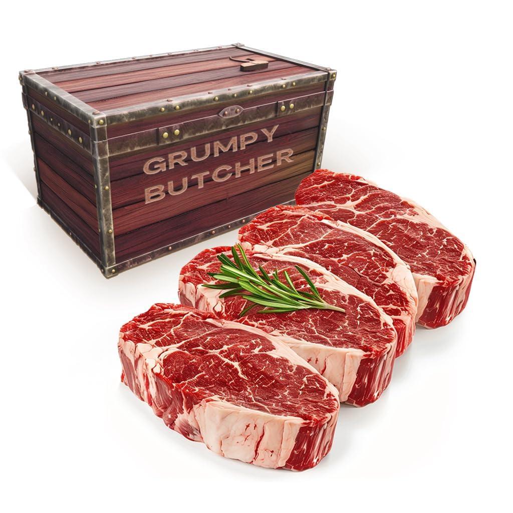 Grumpy Butcher Ribeye Showdown: Tested Prime Steaks vs. Seasonal Gifts… Perfect Delivery!